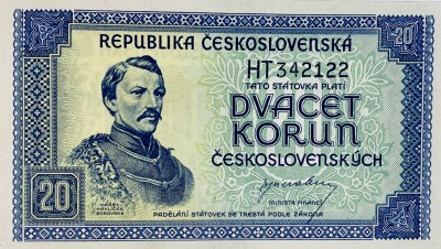 20 korun, 1945